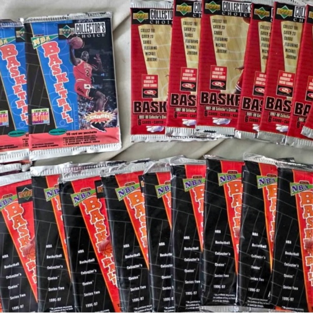 NBA Basketball Trading Card Packs